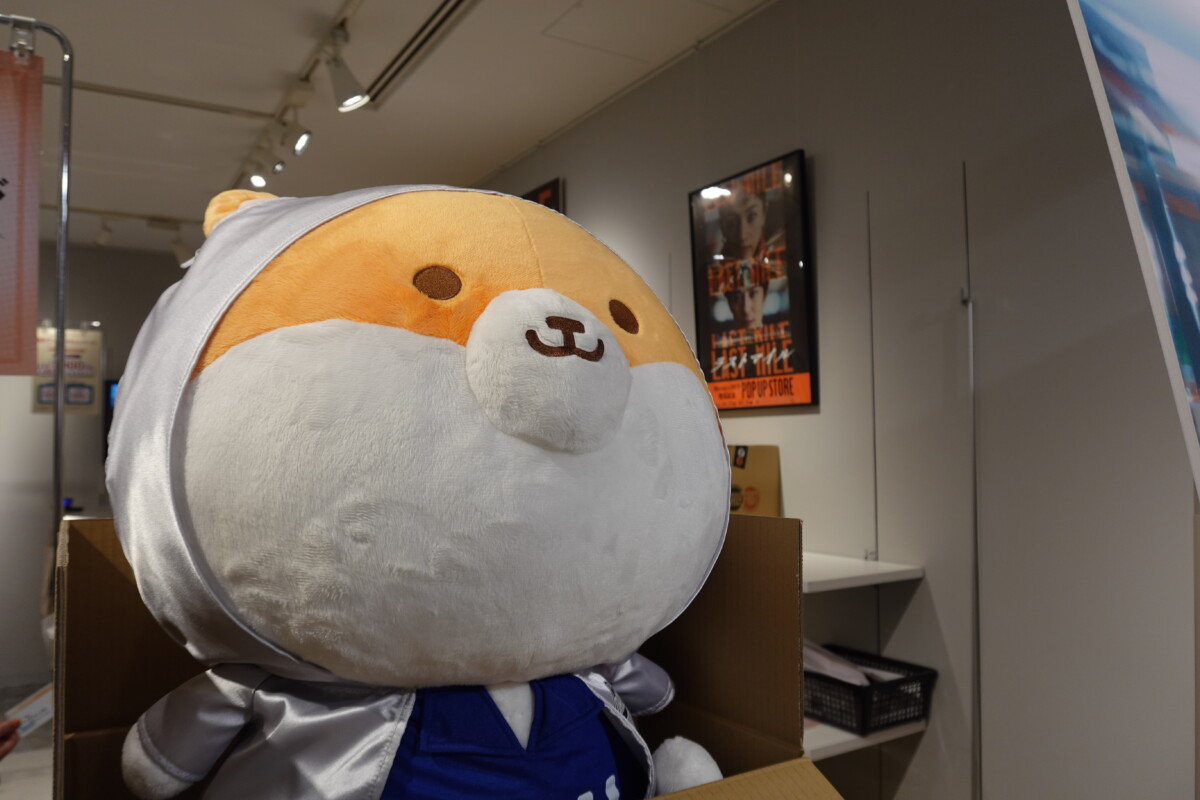 ラストマイル」のグッズを販売するポップアップショップ 新宿マルイ