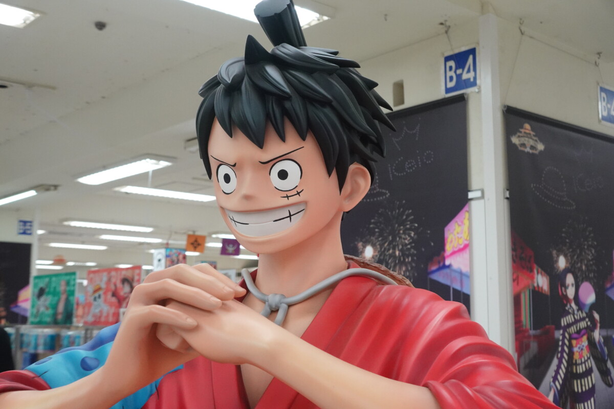 京王百貨店の7階にある大催場「ONE PIECE 麦わらストア新宿」を21日